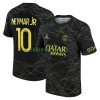 Maillot de Supporter Paris Saint-Germain NEYMAR JR 10 Quatrième Jordan 22-23 Pour Homme